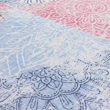 فرش ماشینی مدرن 1000 شانه طرح هندسی کد 1108 - تصویر 2